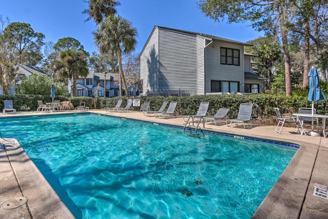 Coastal Oasis With Pool - Walk To Coligny Beach Park Hilton Head Island Εξωτερικό φωτογραφία