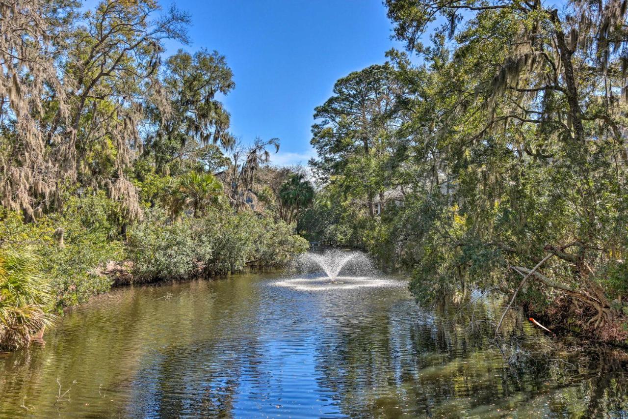Coastal Oasis With Pool - Walk To Coligny Beach Park Hilton Head Island Εξωτερικό φωτογραφία