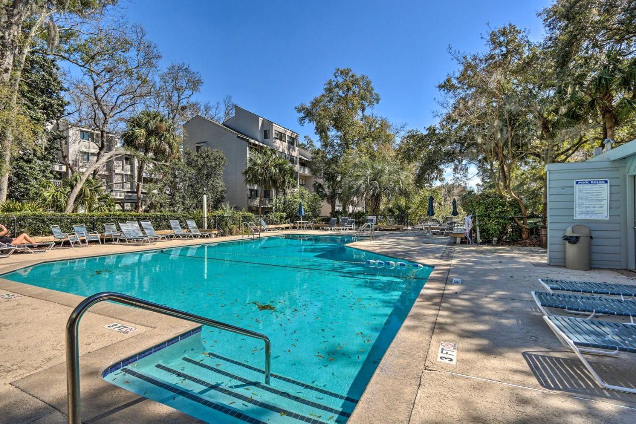 Coastal Oasis With Pool - Walk To Coligny Beach Park Hilton Head Island Εξωτερικό φωτογραφία