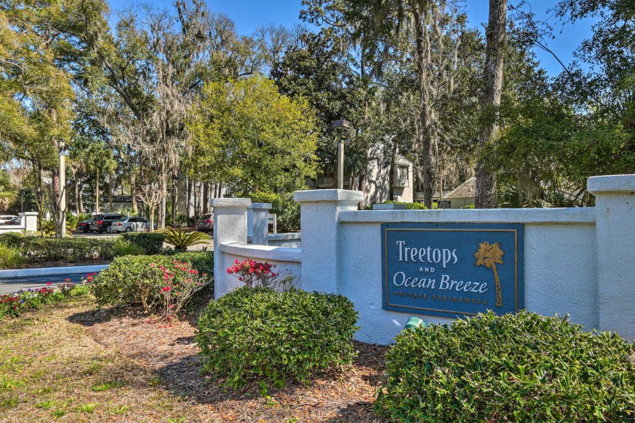 Coastal Oasis With Pool - Walk To Coligny Beach Park Hilton Head Island Εξωτερικό φωτογραφία